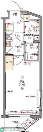 グロウワード東京ノース・アリビエの物件間取画像